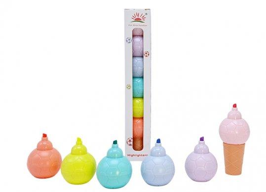 Marker Text mini 6culori minge ML50-32 MD-078