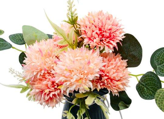 Flori decorative (buchet crizanteme) 31cm (6 culori) FY-782