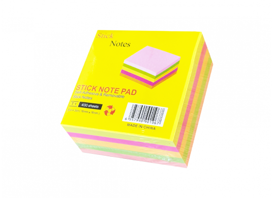 Notite autoadezive 76x76mm/400foi (4culori neon)MLD28-9 901067