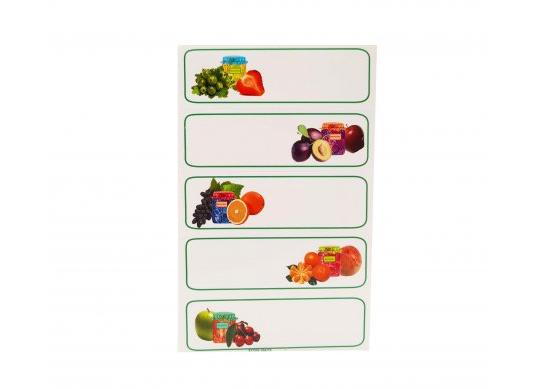 Etichete autoadezive p/u carti fruits Herlitz 837005