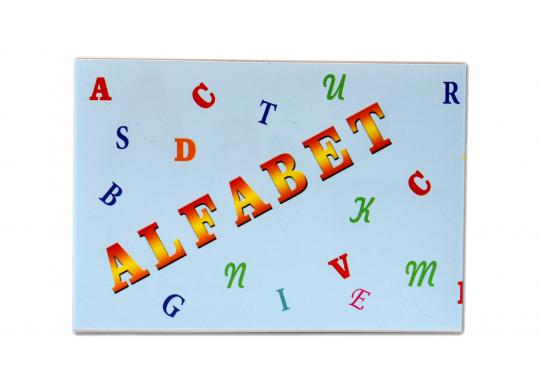 Alfabet set RO cartonas C002340