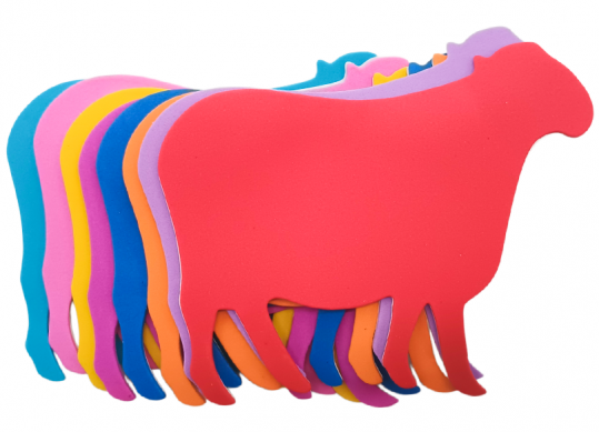 Accesorii Craft hirtie gumate adez.Mari-Vacuta 220198