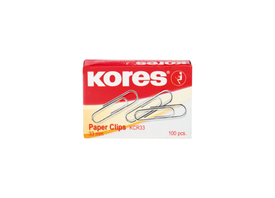 Clame Kores 25mm, 100buc (rotungite) K43010