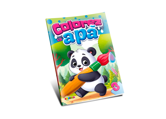 Carte Colorez cu apa:3 PD1221