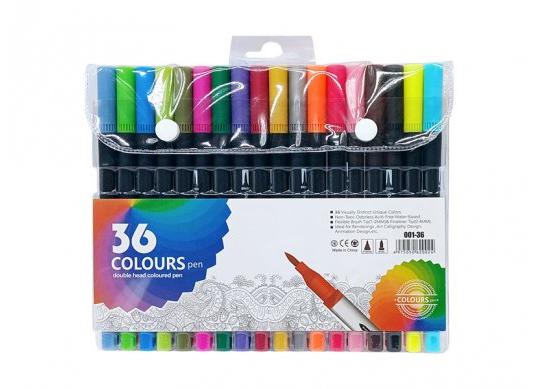 Liner fine+Brush 36 culori ML49-10(0.4mm-1-2mm) 001-36