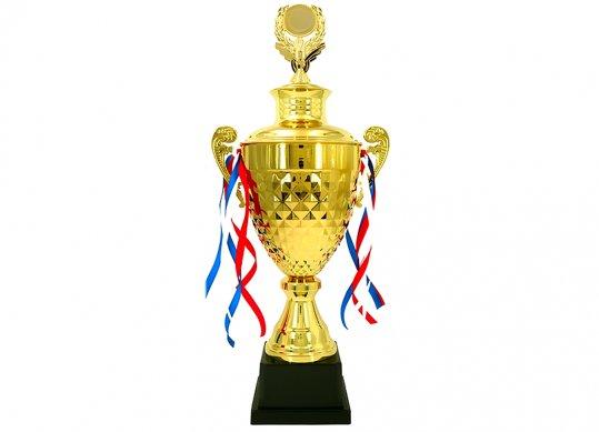 Cupa cu capac+medalie(ML26-6)(suport negru) 47cm 232436