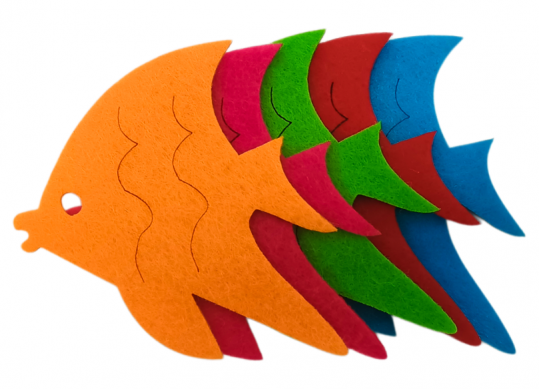 Accesorii Craft Fetru Pesti mix 218393