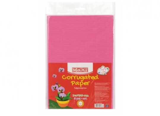 Carton gofrat 160gr/m2  A4 Roz MX61889