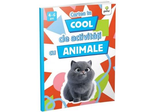 Carte ta cool de activitati cu animale 4-6ani CD7394
