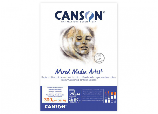 Hirtie Canmix Media Artist 25foi A4 300gr C31415P004