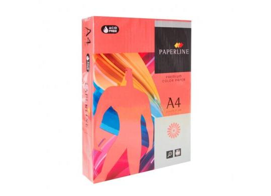 Hirtie color PAPERLINE A4 160gr 250foi Red IT250-160