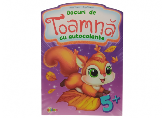 Carte Jocuri de Toamna cu autocolante 5+ PD2181