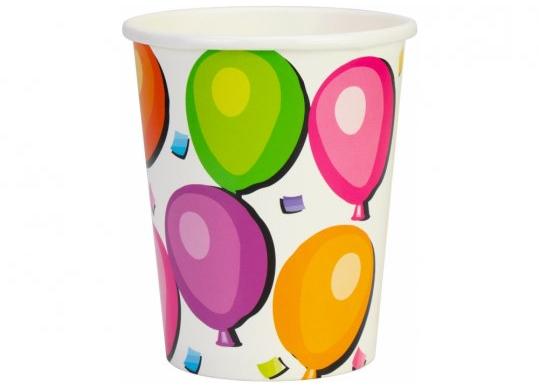 Pahar din hirtie MAXI Balloons 6 buc 270gr MX44055