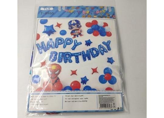 Baloane Happy Birthday cu eroi 41398