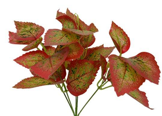 Planta artificiala decorativa 35cm frunze ruginii FY-517