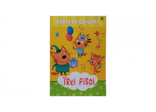 Carte coloram A4 CP 3 Pisoi C003965