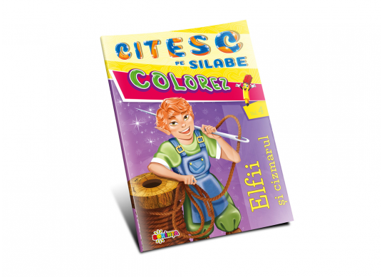 Carte Citesc pe silabe Colorez Elfi si cizmarul PD6394