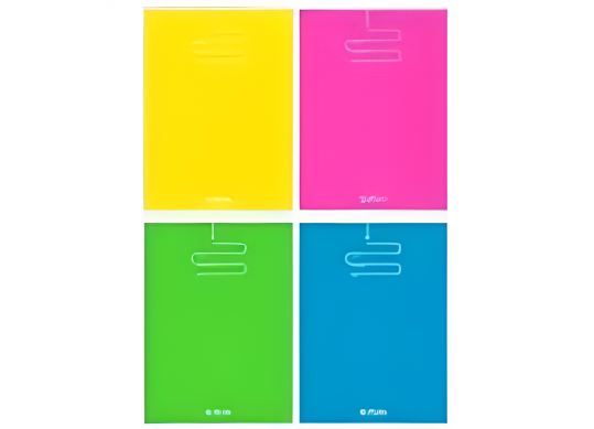 Registru B5 96foi Rainbow Herlitz (spira) 9583170