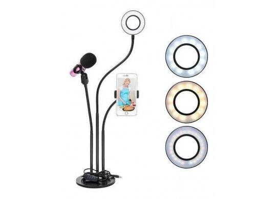 Tripod Yikoo PR-38082 Blogger Kit 3in1 12wLED V Smartphone PR-38082