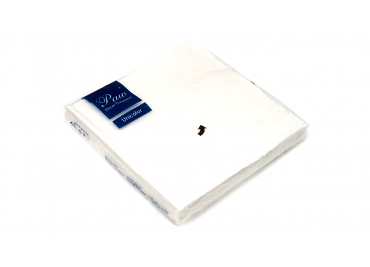 Servetele Paw 33*33cm/20buc albe 110100A