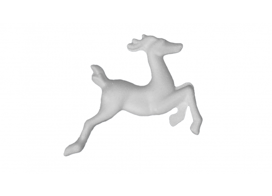 Figurina polistiren 12x10cm ren (Renna) ONRNST