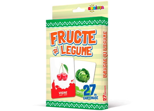 27 de cartonase.Fructe si legume PD0910