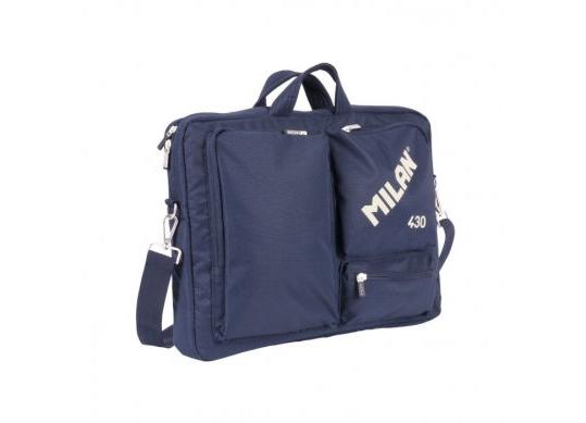 Geanta notebook Milan 42x34x9cm,430 since 1918,albastru 624303SNCB