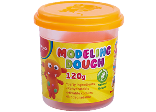 Plastilina Keyroad 1cul*120gr Oranj KR972237