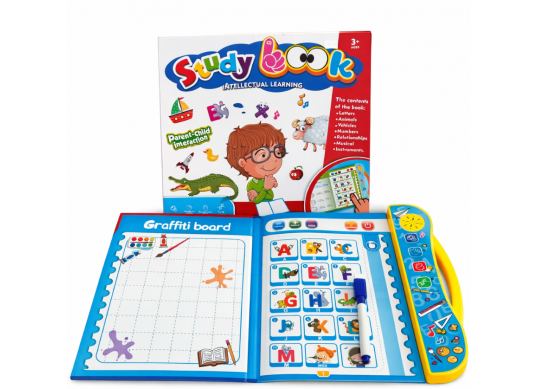 Carte interactiva Study book invatam engleza cu sunet ML9-7 NO3101