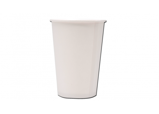 Pahar din hirtie 340ml (50buc) ALB 380018