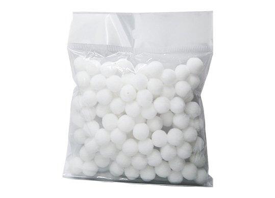 Accesorii p/u martisoare POM POM (100buc)10mm ALB AP006148