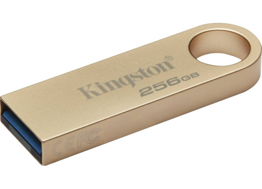 Flash USB: 256GB Kingston USB3.0 DataTraveler SE9 G3 Gold, Metal casing, Compact and DTSE9G3/256GB