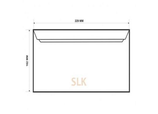 Plic C5 162x229mm alb/banda siliconica 3452/3428