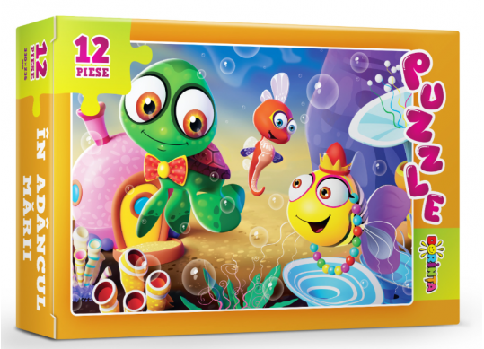 Puzzle 12 buc In adancul marii PD0988