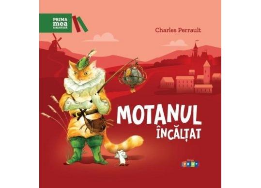 Carte Prima mea biblioteca. Motanul incaltat CD5273