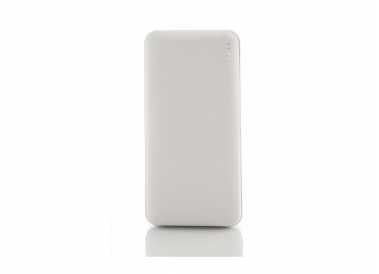 Power Bank Optima 4107, 20.000 mAh, 2*ieșiri USB, 5V 2.1A, culoare alb O74107