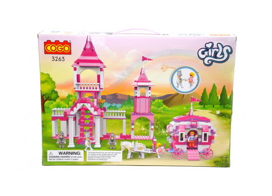 Constructor LEGO Cogo Castel 555 pcs 3263 100571813