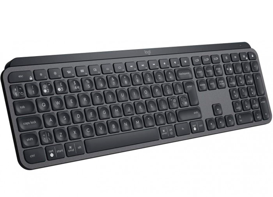 Keyboard Wireless Logitech MX Keys Advanced Illuminated, Unifying 2.4GHz wireless technolog LO 920-009417