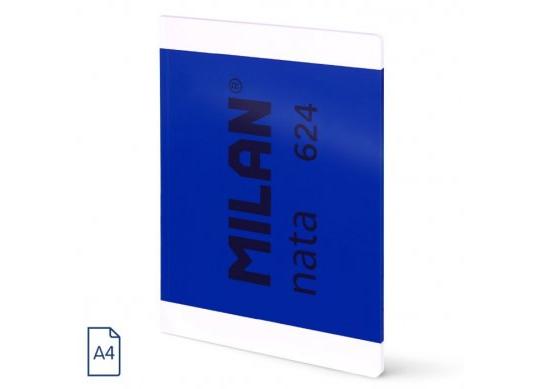 Caiet A4 48foi (linii) Milan albastru 57042G48B