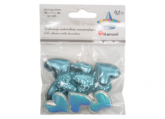 Accesorii craft inimioare Titanum 612979