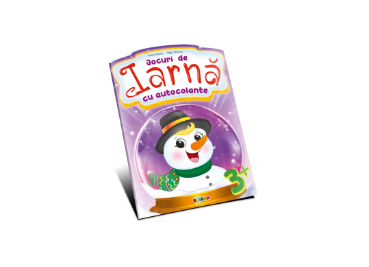 Carte Jocuri de iarna+autocolante 3+ PD0552