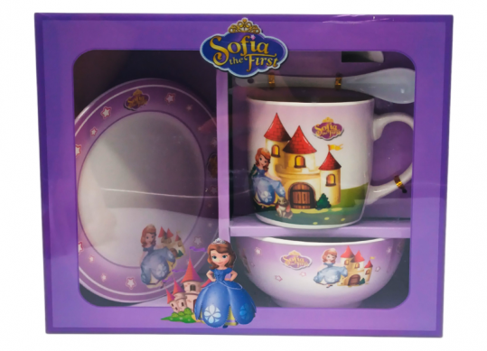 Suvenir vesela 5pcs p/u copii Sofia the First M16-488