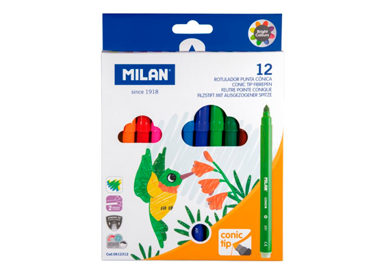 Carioci Milan 12cul. vf conic 5mm 0612312