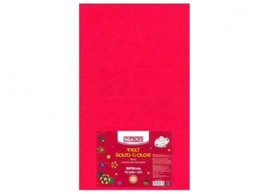 Fetru 50x30cm 180 gr/m2 Rosu deschis MX61623-37