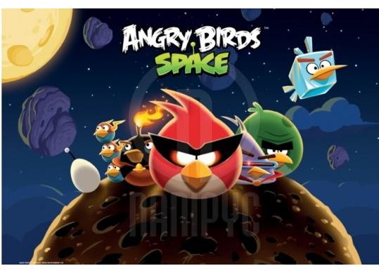 Covoras de birou Angry Birds AB03693
