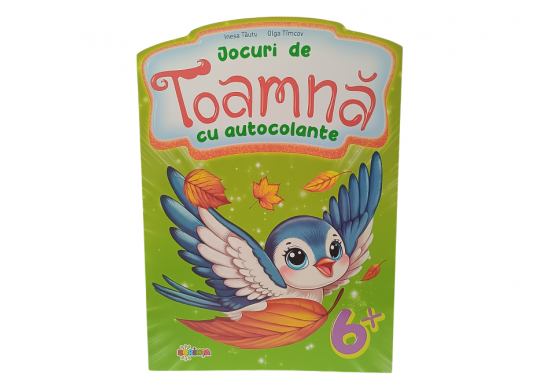 Carte Jocuri de Toamna cu autocolante 6+ PD2198