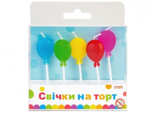 Lumanare p/u torta MAXI Ballons (5buc) MX629065
