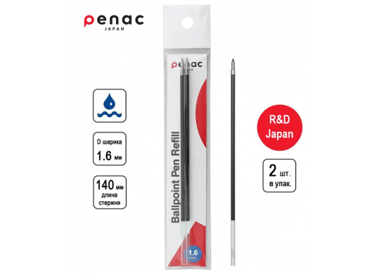 Mina Penac set 2b 1.6mm (albastru)Soft Glider BR1401603-PB2