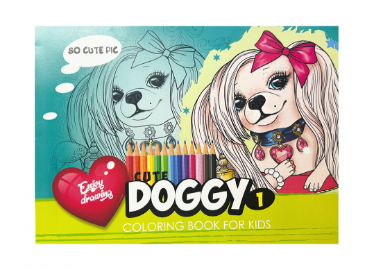 Carte coloram A4/16file mix(22325/22328)Doggy/Kitty 72415/72416