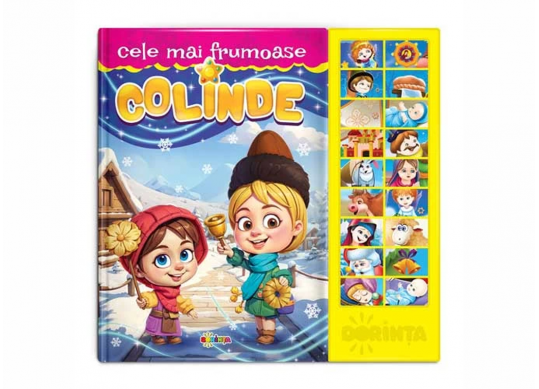 Carte cu sunete A4 Cele mai frumoase colinde (P.D.) PD0545
